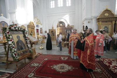 1-Полиелей в честь перенесения мощей прп. Евфросинии. 6 июня 2013 г.jpg